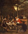 Das Picknick holländischen Genre Malers Jan Steen